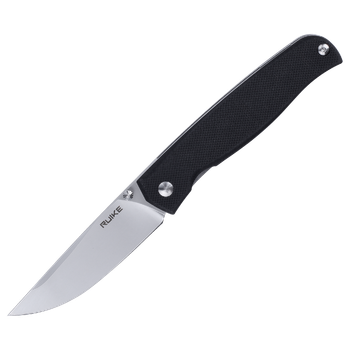 Складной карманный нож Ruike P661-B, (7.4 см) 14C28N / G10 черный