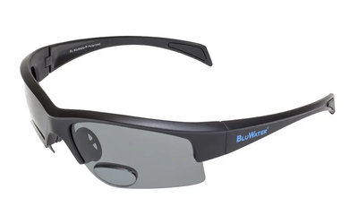 Бифокальные очки с поляризацией BluWater Bifocal-2 (+2.0) polarized (gray) (4БИФ2-20П20)