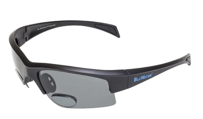 Бифокальные очки с поляризацией BluWater Bifocal-2 (+2.5) polarized (gray) (4БИФ2-20П25)