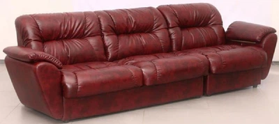 Диван Vizit Двойка 870 x 1650 x 850H см Единица 870 x 850 x 850H см С подлокотниками Мадрас Bordo Бордовый