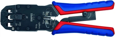 Инструмент для обжима штекеров типа Western Knipex 97 51 12 (4003773043188)