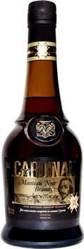 Бренди виноградный ординарный Черная мантия Cardinal 0.5 л 40% (4820136354435)