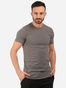 Футболка бавовняна чоловіча Gildan gi64000ch Softstyle XL Мокрий асфальт (5000000087867)