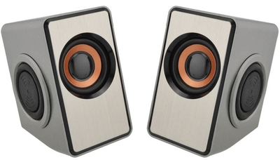 Колонки компьютерные USB Kronos FT-2048 Серые (gr_015957)