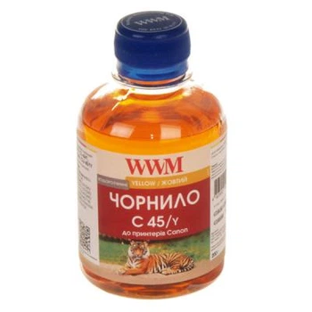 Чорнило WWM C45/Y for Canon CL-441/CL-446/CLI-451Y 200g Yellow