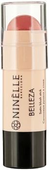 Румяна-стик Ninelle Barcelona сатиновые Belleza 421 Теплый розовый 6 г (8435328111602)