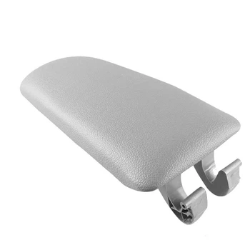 Крышка подлокотника Armrest на Audi A4 B6 B7 Серая экокожа
