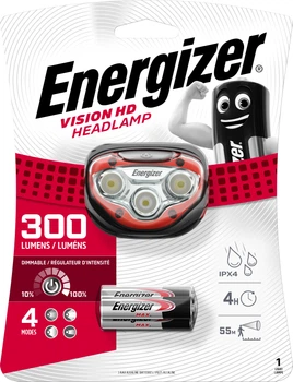 Latarka Energizer HL "Vision HD" 3xAAA, podstawka (HDB32) (7638900316377)