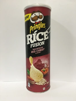 Чіпси PRINGLES RICE INFUSIONS Malaysian curry, 160г
