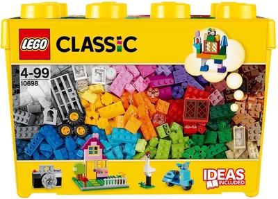 Конструктор LEGO Classic Коробка кубиків для творчого конструювання великого розміру 790 деталей (10698)