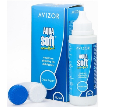 Раствор для линз Avizor Aqua Soft 120ml