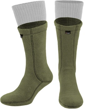 Шкарпетки тактичні флісові 8-in 281z Polartec Classic 200 Green Khaki L