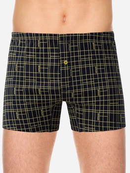 Трусы-боксеры мужские Diwari Shape MBX 201 S (78-82) Navy-Yellow (4810226415016)