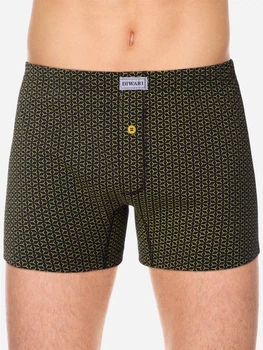 Трусы-боксеры мужские Diwari Shape MBX 202 S (78-82) Navy-Yellow (4810226416204)