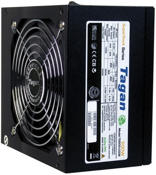Блок питания TAGAN на 500W c ACTIVE-PFC ( TG500-U33II ) ATX Б/У