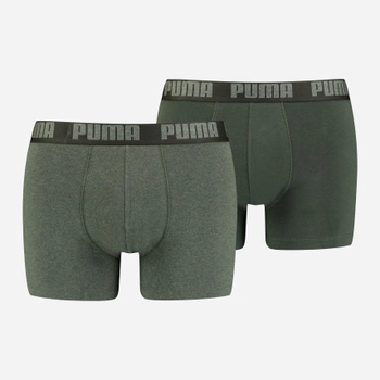 Трусы-шорты Puma Basic Boxer 2P 90682337 L 2 шт Green Melange (8720245019484) 