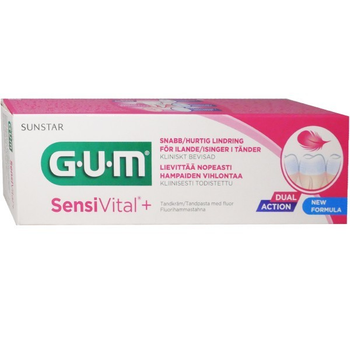 Зубная паста GUM Sensivital+ 75 мл