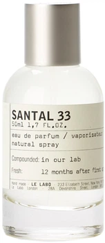 Парфюмированная Вода Le Labo Santal 33 50 мл (811901022769)