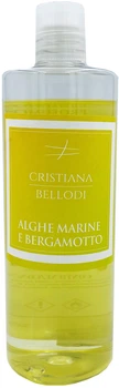 Запасний блок для аромадифузора Cristiana Bellodi Marine Algae, Bergamot з ефірними оліями та спиртом 500 мл (2000098347795)
