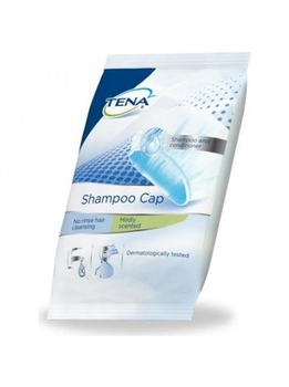 Шапочка для миття голови без води Tena Shampoo Cap експрес-шампунь 1 шт.