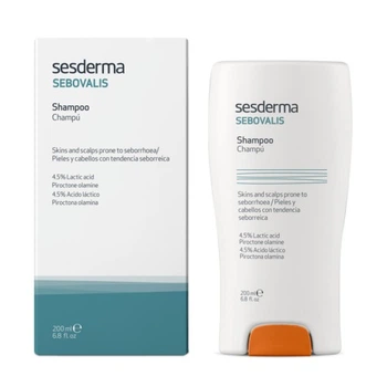 Лечебный шампунь от себореи Sesderma Sebovalis 200 мл (8429979442413)