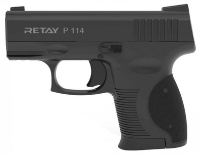 Пистолет стартовый Retay P114. 9 мм. black.