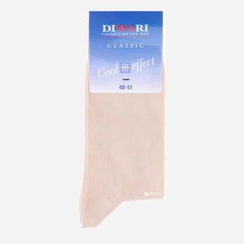 Шкарпетки Diwari Classic Cool Effect 7С-23СП 000 44-45 р Бежеві (4811473014564)
