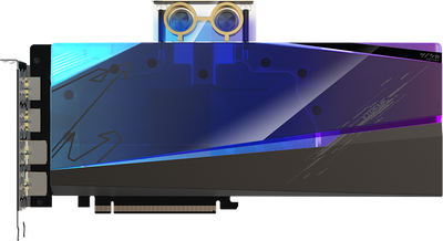Відеокарта Gigabyte PCI-Ex Radeon RX 6900 XT Xtreme Waterforce WB 16G 16 GB GDDR6 (256 bit) (2525/16000) (2 х HDMI, 2 x DisplayPort) (GV-R69XTAORUSX WB-16GD)