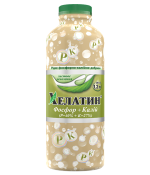 Добриво Хелатин Фосфор-Калій 1.2 л Киссон