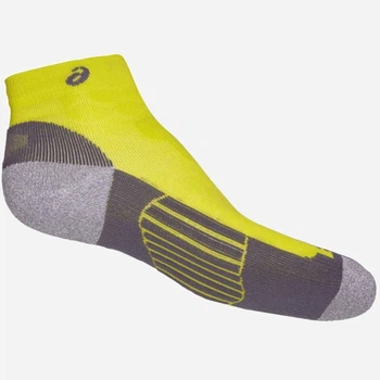 Носки мужские ASICS Road Quarter 150224-0486 35-38 р Желтые с серым (8718837137371)