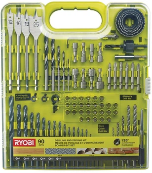 Набор бит и сверл RYOBI RAKDD90 90 шт (5132004665)
