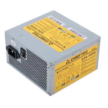 Блок питания 500W Chieftec iARENA GPA-500S, 1х120мм, 1x8 pin Б/У