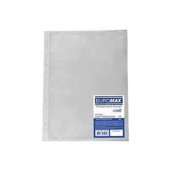 Файли JOBMAX для документів А4 100шт. Buromax (BM.3804)