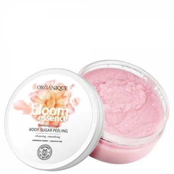 Відновлювальний сахарний пілінг для тіла Organique Bloom Essence 200мл 325110