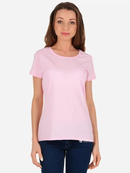 Футболка бавовняна жіноча Fruit of the loom Valueweight Ladies 061372052 XS Світло-рожева (5000000005383)