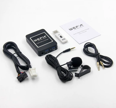 Эмулятор сд чейнджера Wefa tech WF-606 Bluetooth/MP3/USB/AUX для Toyota/Lexus 6+6