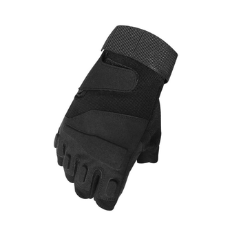 Перчатки беспалые Lesko E302 Black L
