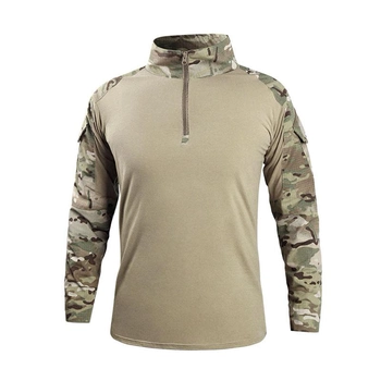 Рубашка Pave Hawk PLHJ-018 Camouflage CP 2XL камуфляжная с карманами на рукавах