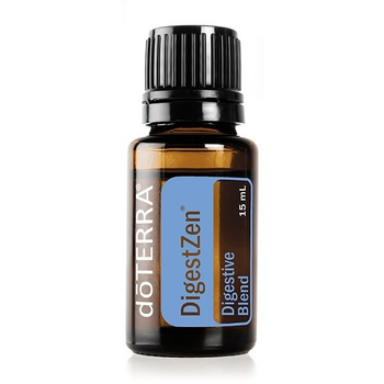 Эфирное масло для пищеварения doTERRA / DigestZen Digestive Blend, смесь масел для пищеварения, 15 мл