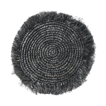 Подставка под тарелки RAFFIA Черный диам 41 см 10222858