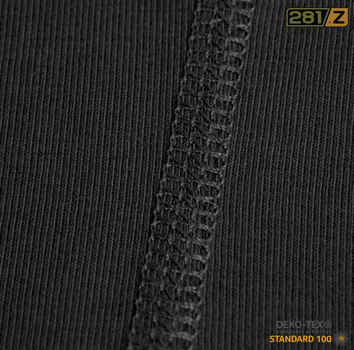 Футболка тактична чоловіча 281z Black XL