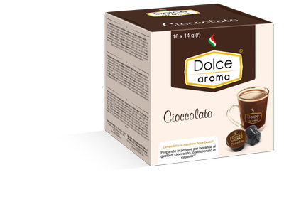 Капсула Dolce Aroma Cioccolato для системы Dolce Gusto 14 г х 16 шт (4820093485197)