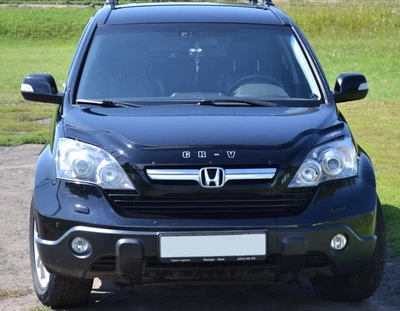 Дефлектор капота Honda CR-V 2007-2009 с логотипом Vip Tuning