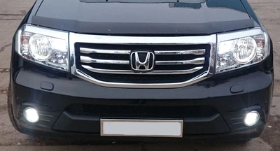 Дефлектор капота Honda Pilot 2008-2015 без логотипа Sim