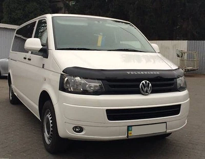 Дефлектор капота Volkswagen T5 2009-2015 с логотипом Vip Tuning
