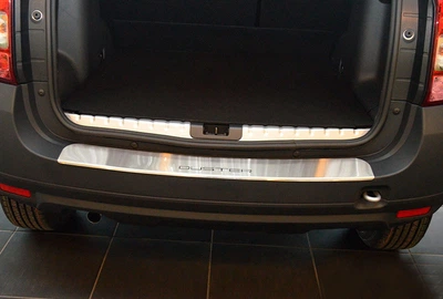 Накладка на бампер Renault Duster 2010-2018 с загибом исполнение Premium NataNiko