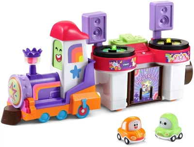 Развивающая игрушка VTech Go! Go! Cory Carson DJ Train Trax and The Roll Train Музыкальный Паровозик диджей (80-528900)