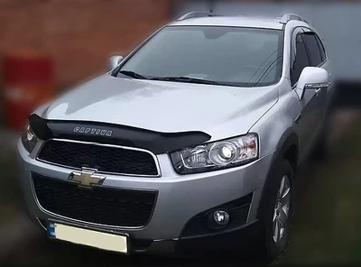 Дефлектор капота Chevrolet Captiva 2011 - з логотипом Vip Tuning