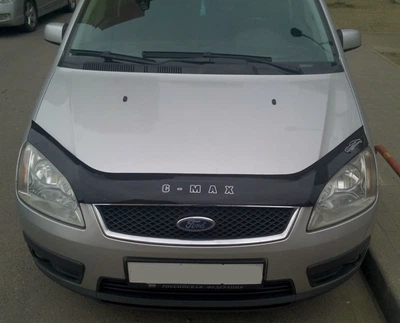 Дефлектор капота Ford C-Max 2003-2007 с логотипом Vip Tuning