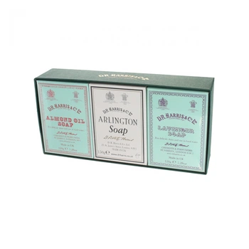 Набір мила D R Harris Bath Soap Trio - Almond, Arlington and Lavender